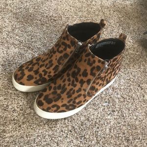 Cheetah booties